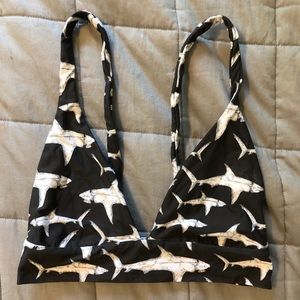 NWOT | Boys + Arrows “Grey Hood Fish” Top